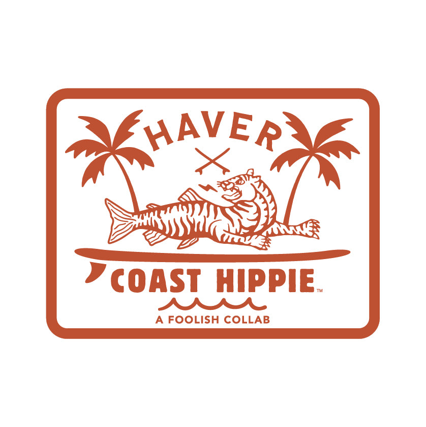 Coast Hippie x Haver Sticker