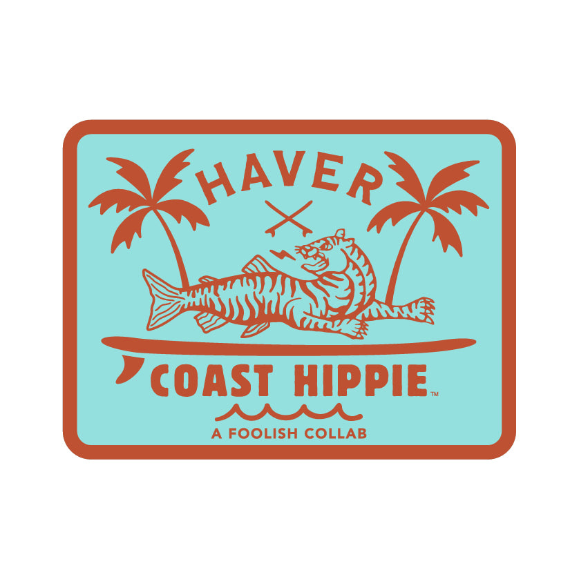 Coast Hippie x Haver Sticker
