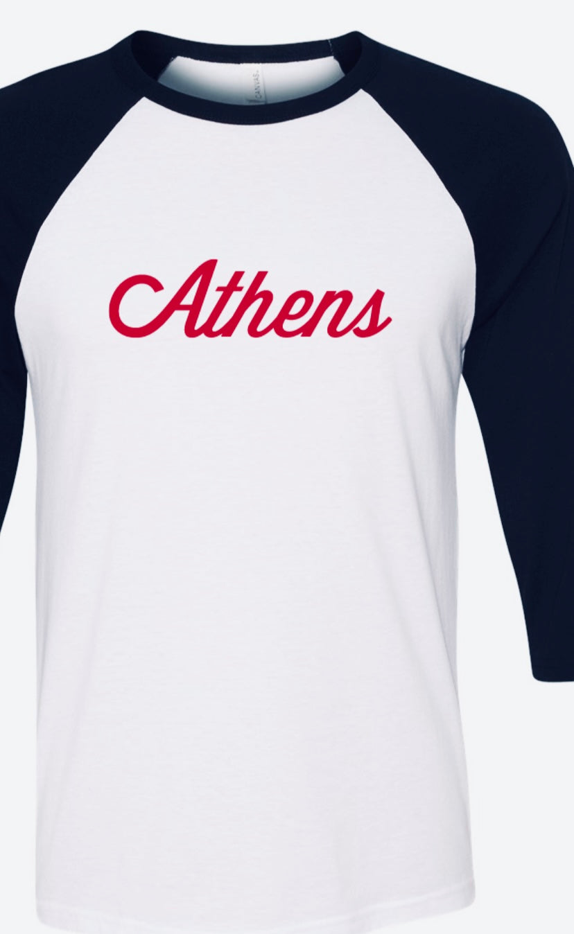 Athens Baseball Tee