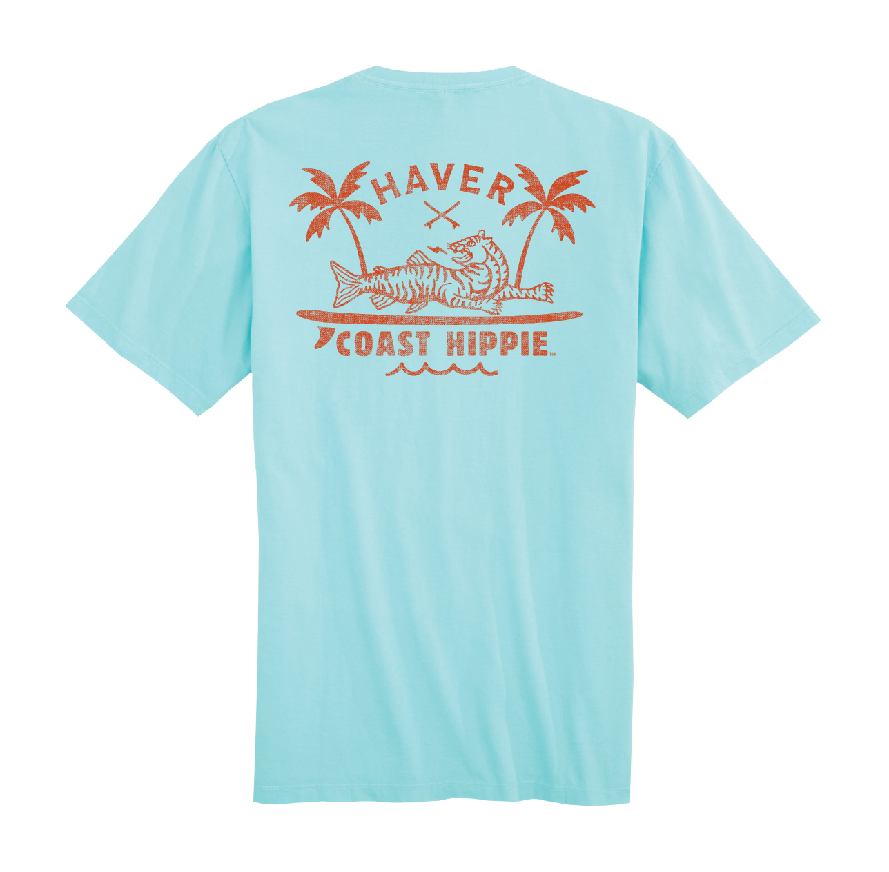 Coast Hippie x Haver Tee  |  Aqua